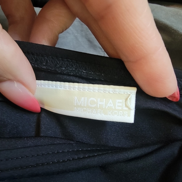 Michael Kors, Black, Swimsuit, Small Bottom and Medium Top. - Picture 8 of 9